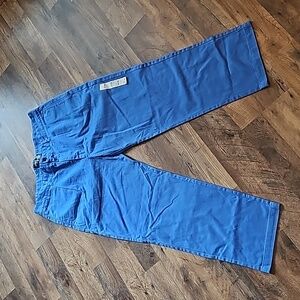 Sz 38 x 32 Houston White BNWT Cobalt Blue royal chino khaki prep classic look